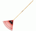 Escoba de Plástico con Mango / 3034-24 CM