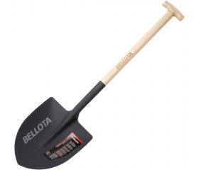 Pala punta con mango muleta de madera de haya certificada 290 mm / 55013M