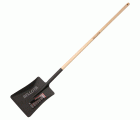 Pala cuadrada con mango largo de madera de haya certificada 250 mm / 55022L