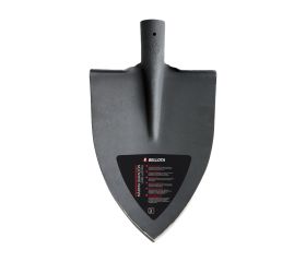 Pala punta de chapa de acero tratado 220 mm / 555723SM