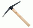 Alcotana pico-pala con mango madera de haya certificada 0,30 Kg / 593300N