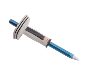 Puntero octogonal con protector de acero Cr.V. 250x18 mm / 582118250CP