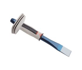 Cincel octogonal con protector de acero Cr.V. 250x14 mm / 582514250CP