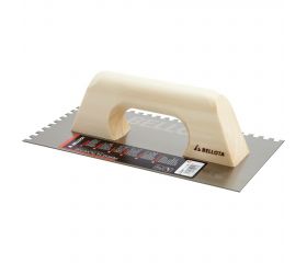 Peine diente castillo con mango de madera 6 mm / 587306