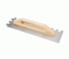 Peine largo diente castillo 20 mm mango madera / 587520