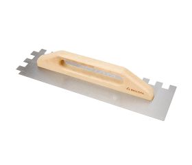 Peine largo diente castillo 20 mm mango madera / 587520