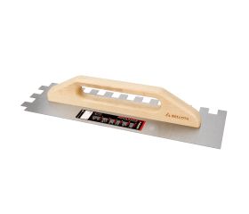 Peine largo diente castillo 20 mm mango madera / 587520