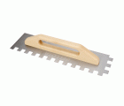 Peine largo diente castillo 20 mm mango madera / 587520