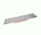 Peine largo diente castillo 20 mm mango madera / 587520