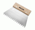 Peine espátula diente castillo con mango madera 3 mm / 587703