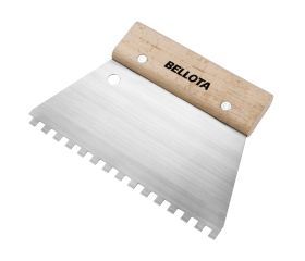 Peine espátula diente castillo con mango madera 3 mm / 587703