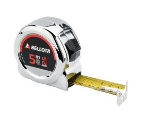 Flexómetro cromado 5 m / 500125BL