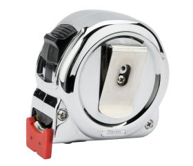 Flexómetro cromado con imán 5 m / 50012M5BL