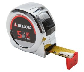 Flexómetro cromado con imán 5 m / 50012M5BL