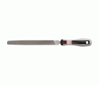 Lima mecánico plana punta 6 pulgadas y picado basto con mango bimaterial / 40016BMB