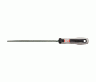 Lima mecánico redonda 8 pulgadas y picado basto con mango bimaterial / 40048BMB
