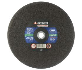 Disco abrasivo profesional para corte metal en máquina estacionaria 100 m/s, espesor 3,5 mm y Ø 350 mm / 50321350