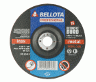 Disco abrasivo profesional para desbaste inox-metal, duro 7 mm y Ø 180 mm / 50351180