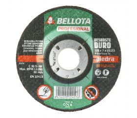 Disco abrasivo profesional para desbaste piedra, 7 mm y Ø 115 mm / 50352115