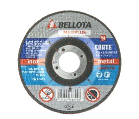 Disco abrasivo maxiplus para corte inox-metal, espesor 2,5 mm y Ø 115 mm / 50420115