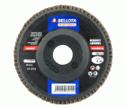 Disco de láminas base plana de poliamida para desbaste madera-metal, grano A 40 y Ø 115 / 5050140