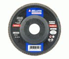 Disco de láminas base plana de poliamida para desbaste madera-metal, grano A 60 y Ø 115 / 5050160
