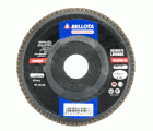 Disco de láminas base plana de poliamida para desbaste madera-metal, grano A 80 y Ø 115 / 5050180