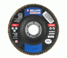 Disco de láminas base cóncava de fibra de vidrio para desbaste inox-metal, grano AZ 40 y Ø 115 / 5051240