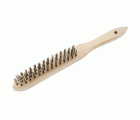 Cepillo Manual Acero Inoxidable Alambre Recto / 50802-3