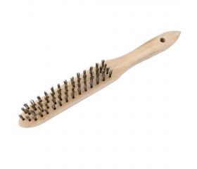 Cepillo Manual Acero Inoxidable Alambre Recto / 50802-4