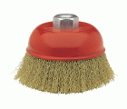 Cepillo Industrial Taza Acero Inoxidable Alambre Ondulado / 50812-80 I