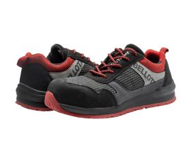 Zapato de seguridad Street negro-rojo S1P talla 41 / 72350BR41S1P