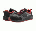 Zapato de seguridad Street negro-rojo S1P talla 46 / 72350BR46S1P