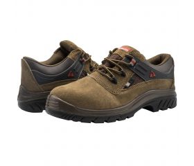 Zapato de seguridad Nonmetal Air serraje marrón S1P talla 38 / 7222638S1P