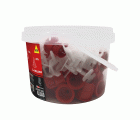 Kit de nivelación cerámica para sistema Push&Level de 3 mm - 100 Calzos+50 PUSH / LSSKIT030