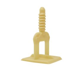 Calzo de nivelación cerámica en cruz para sistema Push&Level de 1 mm - Bolsa 200 unidades / LSS010CROSS