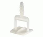 Calzo de nivelación cerámica en cruz para sistema Push&Level de 2 mm - Bolsa 200 unidades / LSS020CROSS
