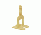 Calzo de nivelación cerámica en T para sistema Push&Level de 1 mm - Bolsa 200 unidades / LSS010T