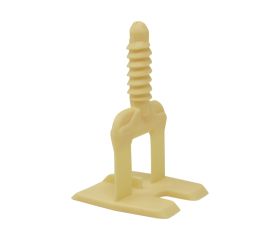 Calzo de nivelación cerámica en T para sistema Push&Level de 1 mm - Bolsa 200 unidades / LSS010T