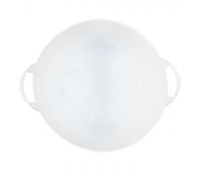 Capazo 65 litros asa reforzada plástico certificado uso alimentario blanco / BKT65WP