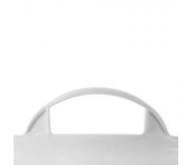 Capazo 65 litros asa reforzada plástico certificado uso alimentario blanco / BKT65WP