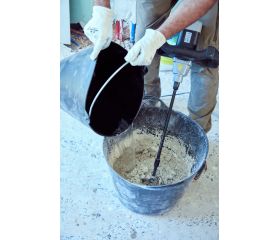 Capazo 42 litros asa reforzada plástico negro / BKT42BP