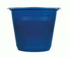 Cubo 13 litros asa metálica azul / BKW13BLM