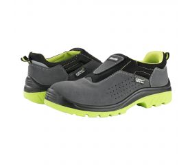Zapato de seguridad Comp+ Easy Fit serraje gris S1P talla 44 / 7231244S1P