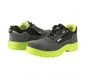 Zapato de seguridad Comp+ serraje gris suela Nitrilo S1P talla 38 / 72310NT38S1P