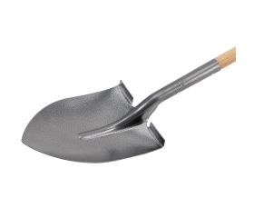 Pala irlandesa punta con mango largo para cavar y recoger escombros / 5505L