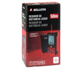 Medidor láser 50 m con nivel digital para trabajos de medición y cálculo de presupuestos / MED