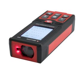 Medidor láser 50 m con nivel digital para trabajos de medición y cálculo de presupuestos / MED