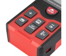 Medidor láser 50 m con nivel digital para trabajos de medición y cálculo de presupuestos / MED