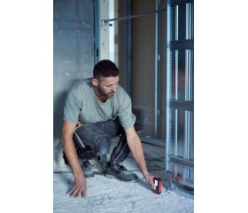 Medidor láser 50 m con nivel digital para trabajos de medición y cálculo de presupuestos / MED